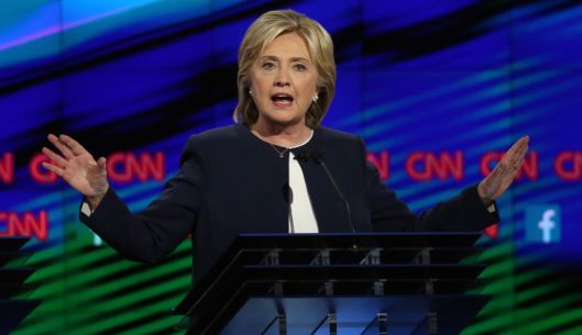 Democratic Presidential Candidates Hold First Debate In Las Vegas